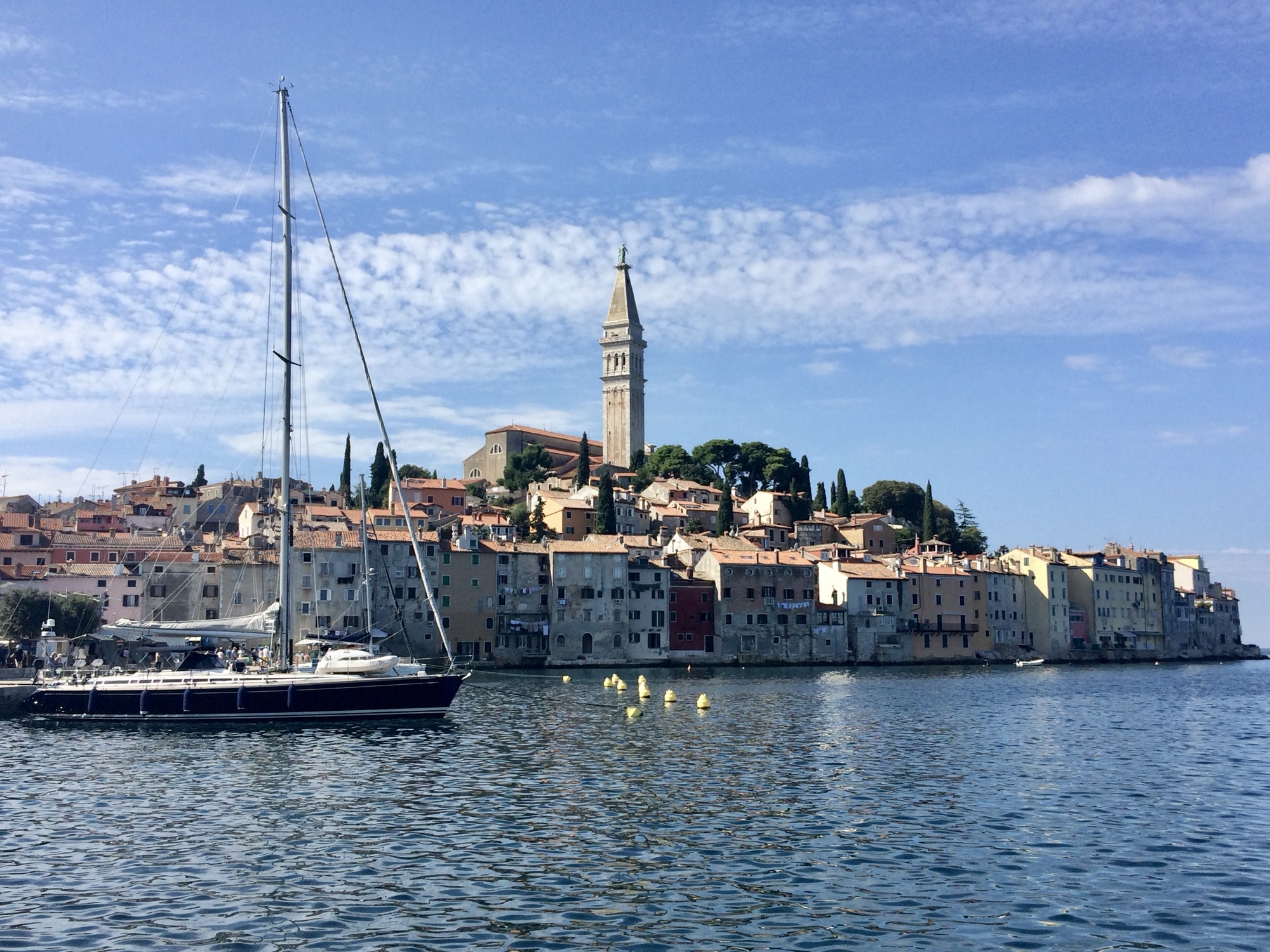 view of Rovinj Croatia