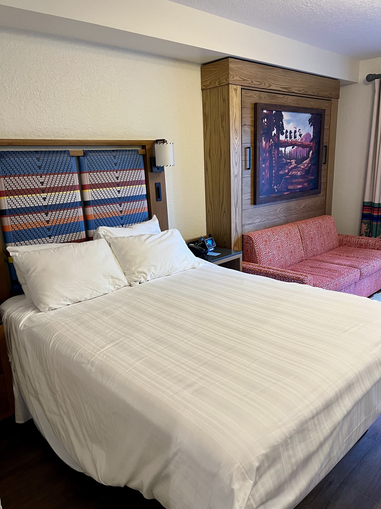 view of hotel room at Disney's Wilderness Lodge