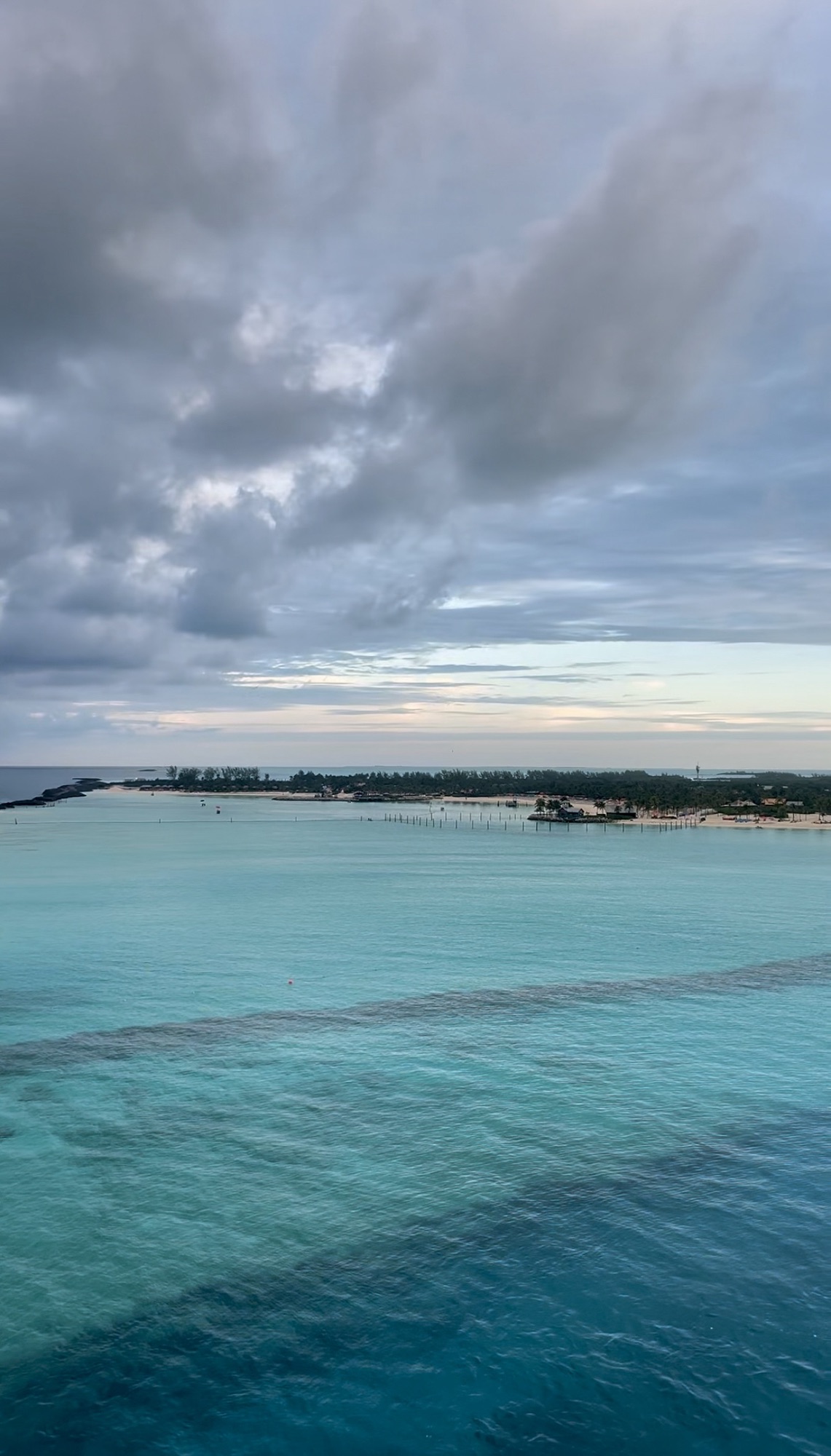 View of Castaway Cay Island